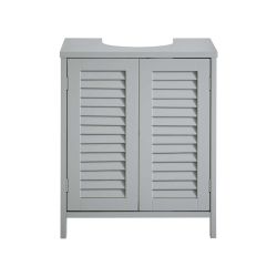 Eddie Louvre Under Basin Cabinet Grey