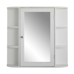 Chatsworth Mirror Cabinet White