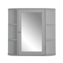 Chatsworth Mirror Cabinet Grey
