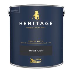 Dulux Heritage Matt Ravens Flight 2.5Ltr