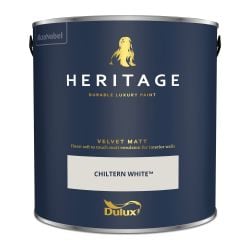 Dulux Heritage Matt Chiltern White 2.5Ltr