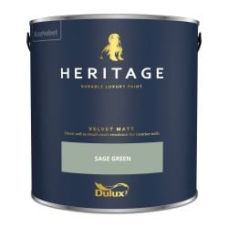 Dulux Heritage Matt Sage Green 2.5Ltr