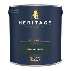 Dulux Heritage Matt Mallard Green 2.5Ltr
