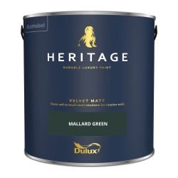 Dulux Heritage Matt Mallard Green 2.5Ltr