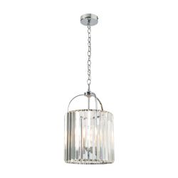 Monte 3 Light Pendant Lamp Chrome - Chrome