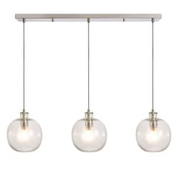 Letta Bobble Glass 3 Light Diner