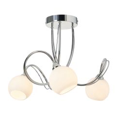 Calda 3 Light Flush - Chrome