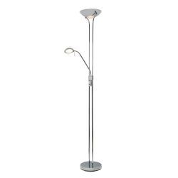 Bamu Mother and Child LED Floor Lamp - Chrome