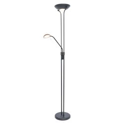 Bamu Mother and Child LED Floor Lamp - Black