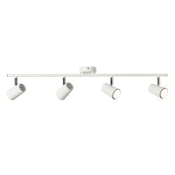 Harvey 4 Light Bar Adjustable Spotlight - White