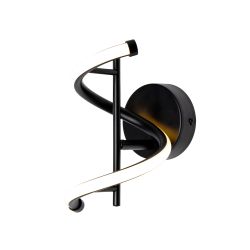 Nabria Leo LED Wall Lamp - Black