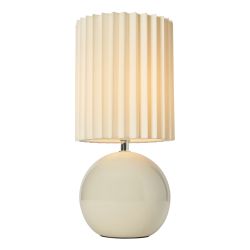 Lagoa Knife Pleat Table Lamp