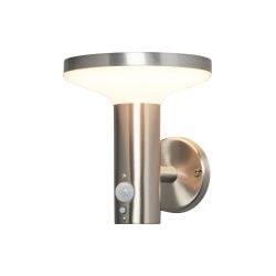 Pilato Solar LED Wall Light Chrome