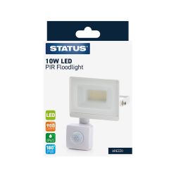 Status Arezzo 10 Watt Floodlight - White