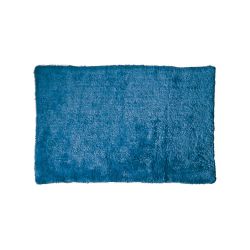 Cotton Blue Bath Mat 50 x 70cm