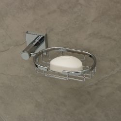 Lyon Soap Dish chrome