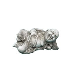 Stone Jolly Buddha Ornament 27cm