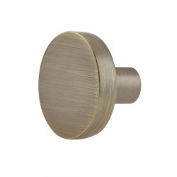 Classic Cabinet Knob 30Mm Antique Brass Pk2