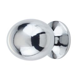 Oval Cabinet Knob 30Mm Polished Chrome Pk2