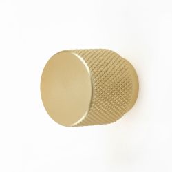 Precision Cabinet Knob 30Mm Brushed Brass Pk2