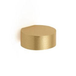 Coin Cabinet Knob 25Mm Brushed Brass Pk2