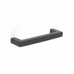 Square Bar Handle 96Mm Matt Black Pk2