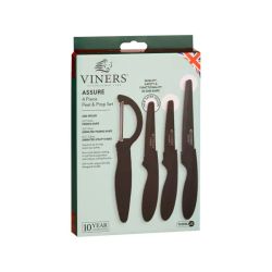 Viners Assure Peel & Prep Set 4 Piece