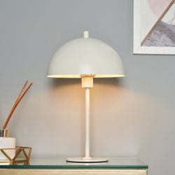 Landok Metal Table Lamp - Matt White