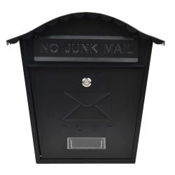 Traditional Post Box Black 