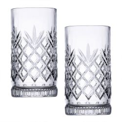 Ravenhead Eton Set Of 2 Hiball Glasses 45Cl