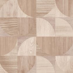 Sublime Wood Round Shapes 10M Wallpaper