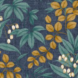 Superfresco Easy Persephone Navy/Ochre 10M