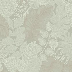 Superfresco Easy Scattered Leaves Sage Green 10M