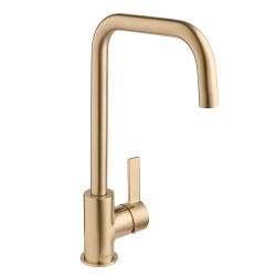 Ashworth Kitchen Sink Mixer Brushed Brass