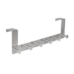 6 Door Round Hook Hanging Stainless Steel