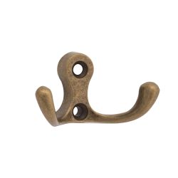 Romero II Hook Antique Brass