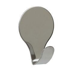 Self-Adhesive Stainless Steel Hook 2 Pack