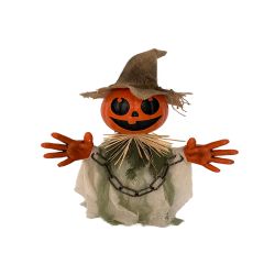 Table Top Walking Pumpkin Man 40cm