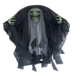 Hanging Light Up Witch 90cm