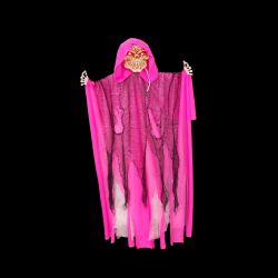 Hanging Light Up Reaper with Sound Pink 120cm