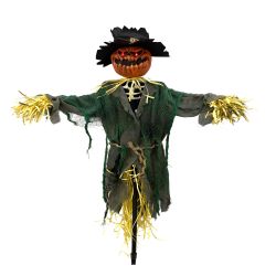 Animated Scarecrow Green 50cm