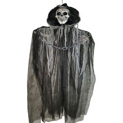 Light Up Hanging Reaper Grey 36cm