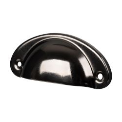 Skive Handle Black Zinc 66mm