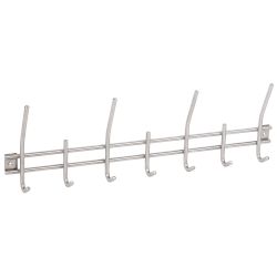 7 Hook Rail Stainless Steel