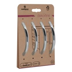 Set of Handles - Chrome 4 Pack