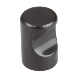 Venlo Knob - Black 15x24mm