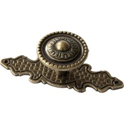 Savona Knob - Antique Brass