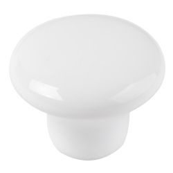 Porcelain Knob White
