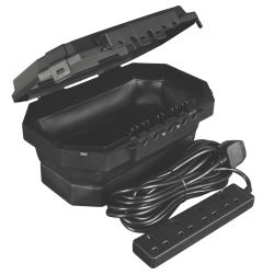 Masterplug Collapsible Weatherproof Box With 4 Socket Extension Lead