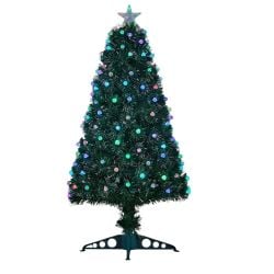 Genova Fibre Optic Tree With 95 LED Lights 90cm